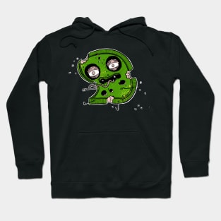 GRAAAAIINNSS Zombie Toast Colour Hoodie